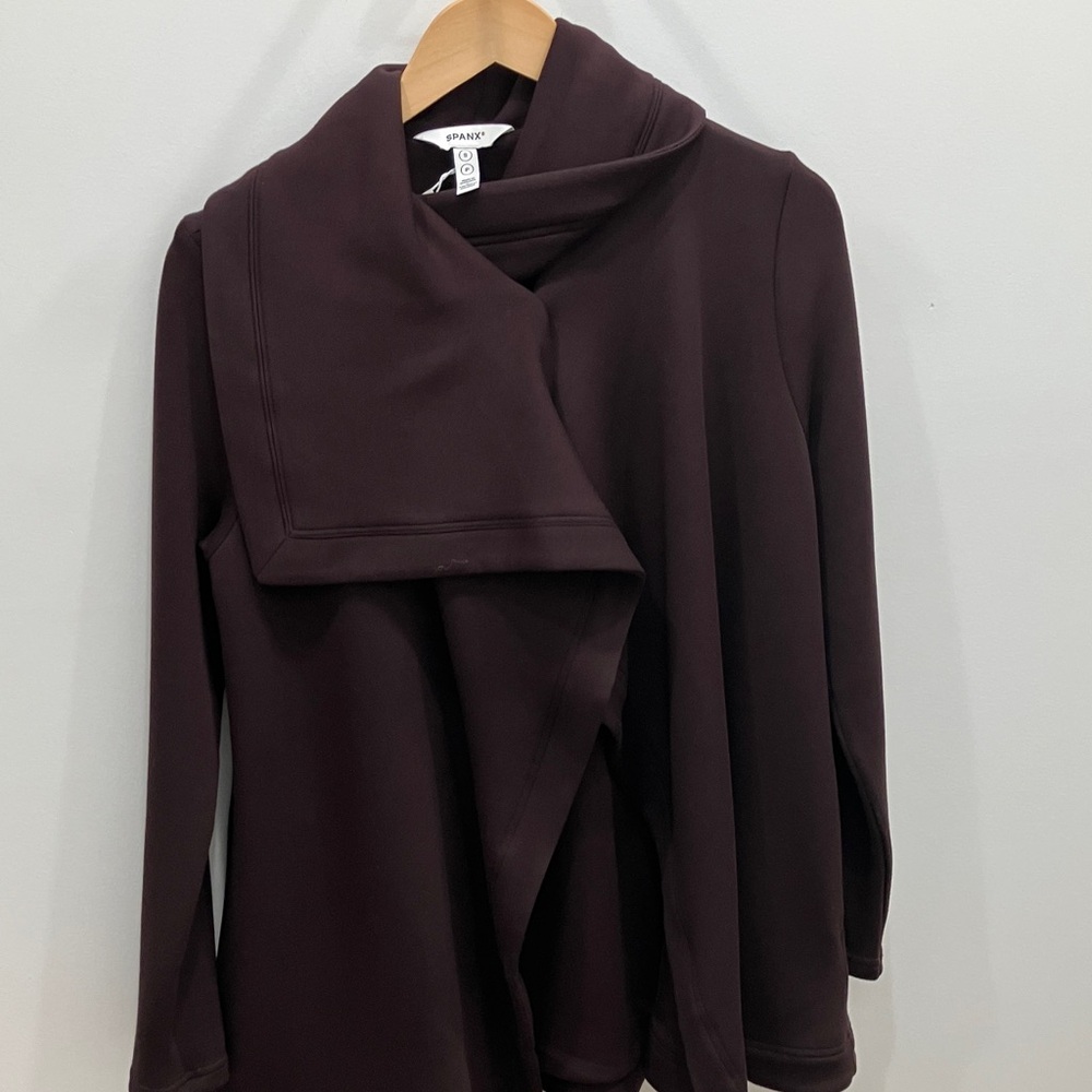 Spanx Deep Brown Women's Cardigan